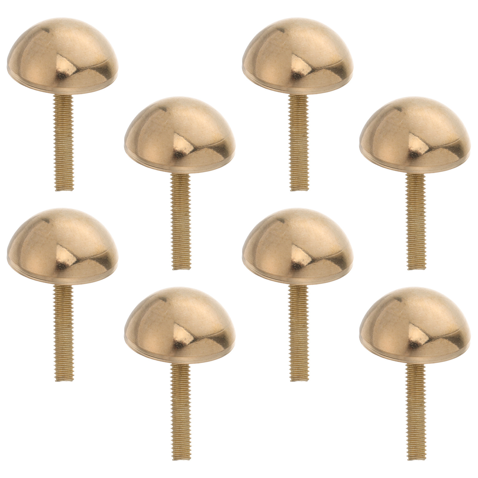Furniture Hardware Screws - 8Pcs Decorative Dome Screw Cap Brass