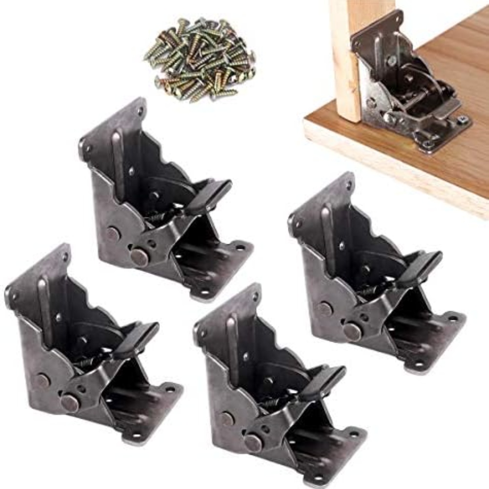 4pcs Heavy Duty Folding Bracke - Furniture Hardware For Legs 评论和价格