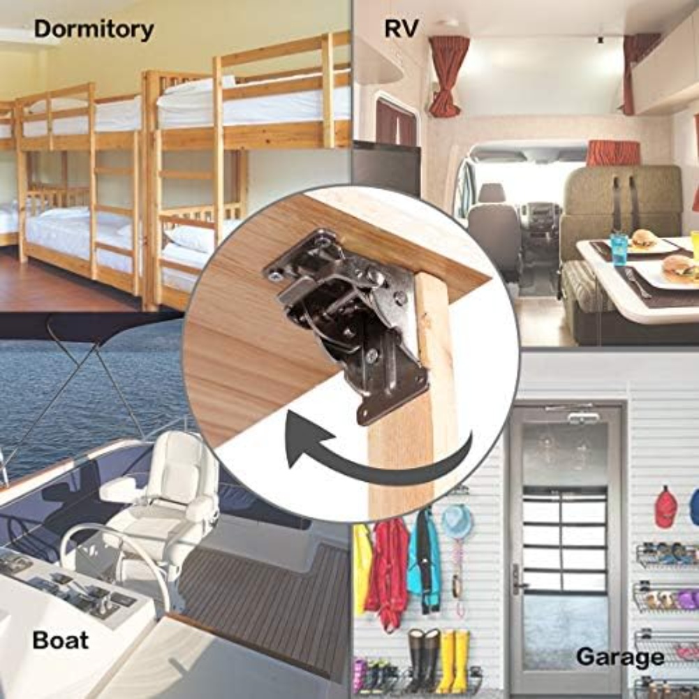 4pcs Heavy Duty Folding Bracke - Furniture Hardware For Legs 评论和价格