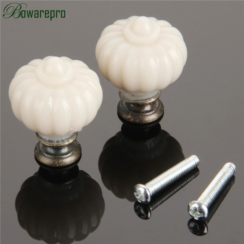 1Pc Acrylic Ivory White Pumpki - Furniture Joint Hardware 评论和价格