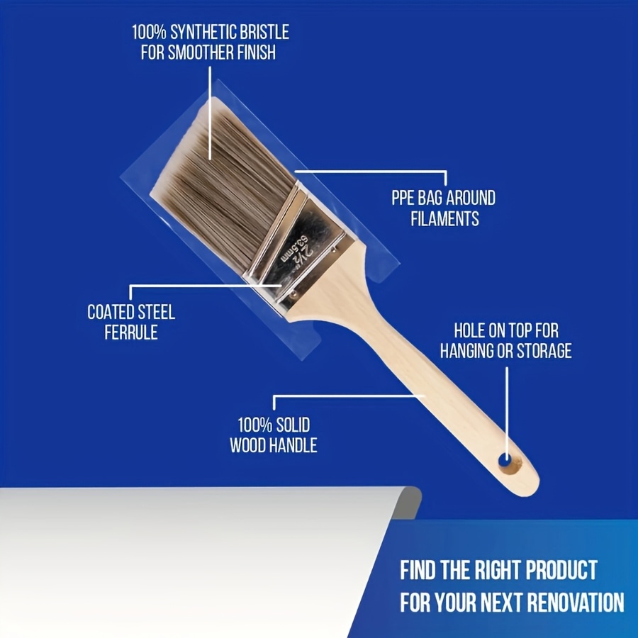 5Pcs High Quality Paint Brush  - Furniture Joint Hardware 评论和价格