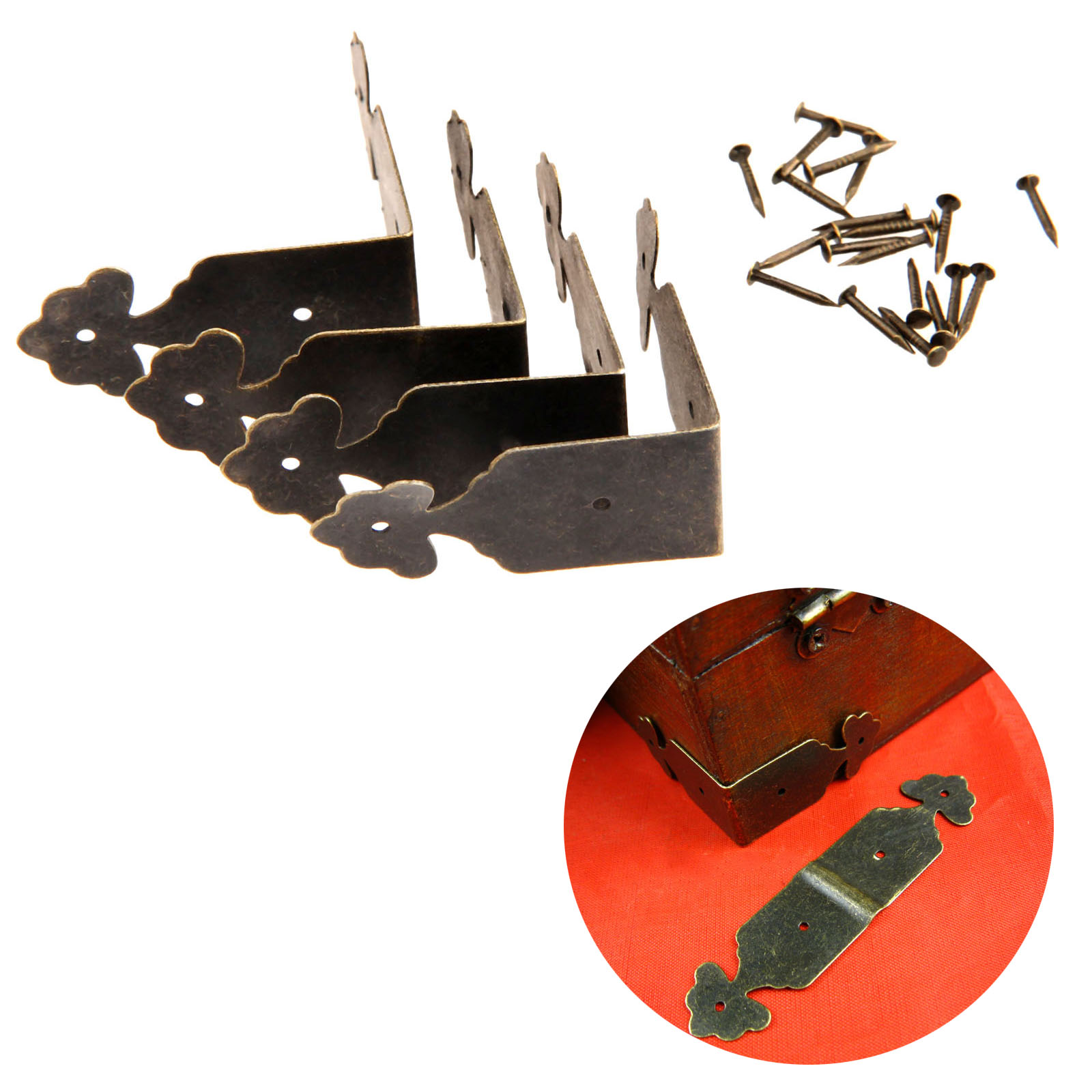 4pcs Decorative Corner Protect - Furniture Hardware For Legs 评论和价格