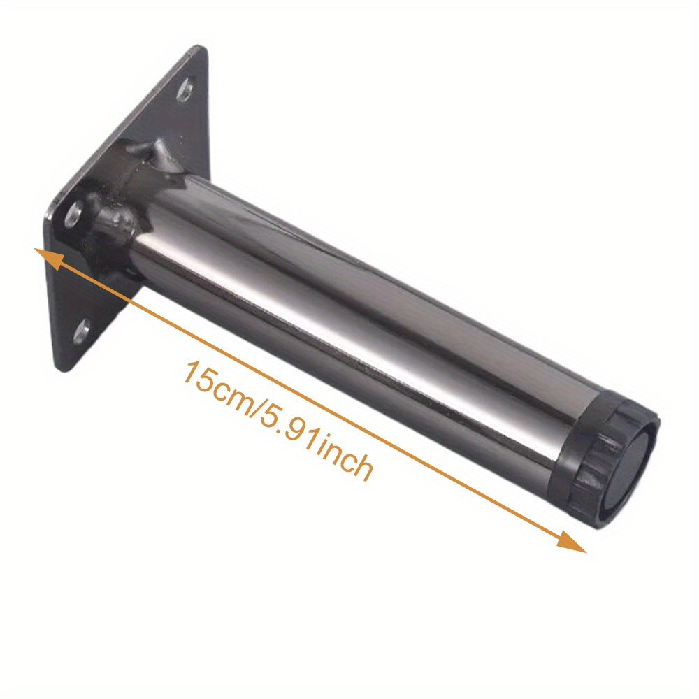 4pcs New design Gun Grey 15cm  - Furniture Hardware For Legs 评论和价格