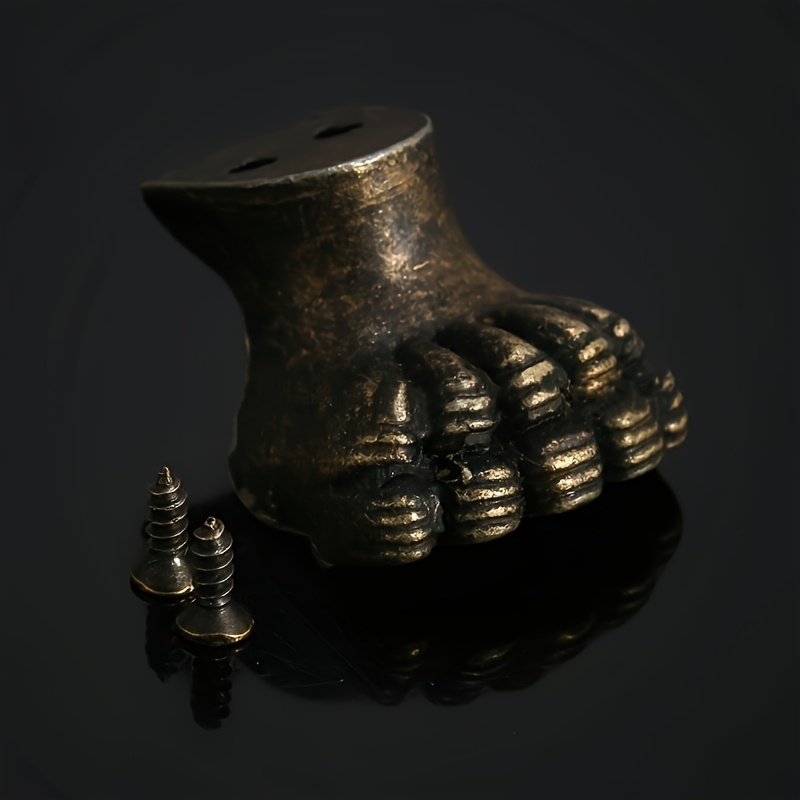 4pcs Antique Foot Brass Jewelr - Furniture Hardware For Legs 评论和价格