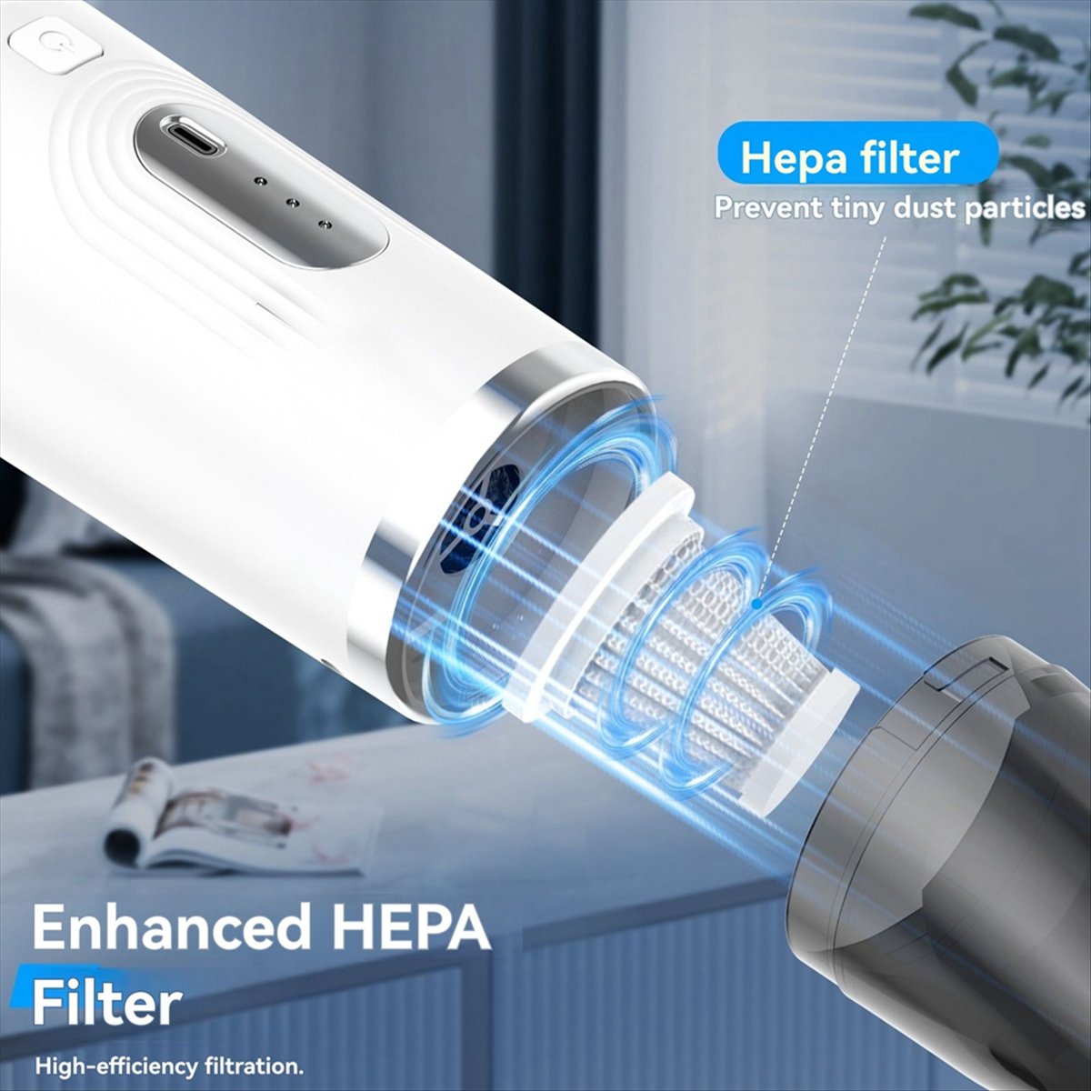 Car Vacuum Cleaner, Large Suct - Furniture Hardware Cleaner 评论和价格