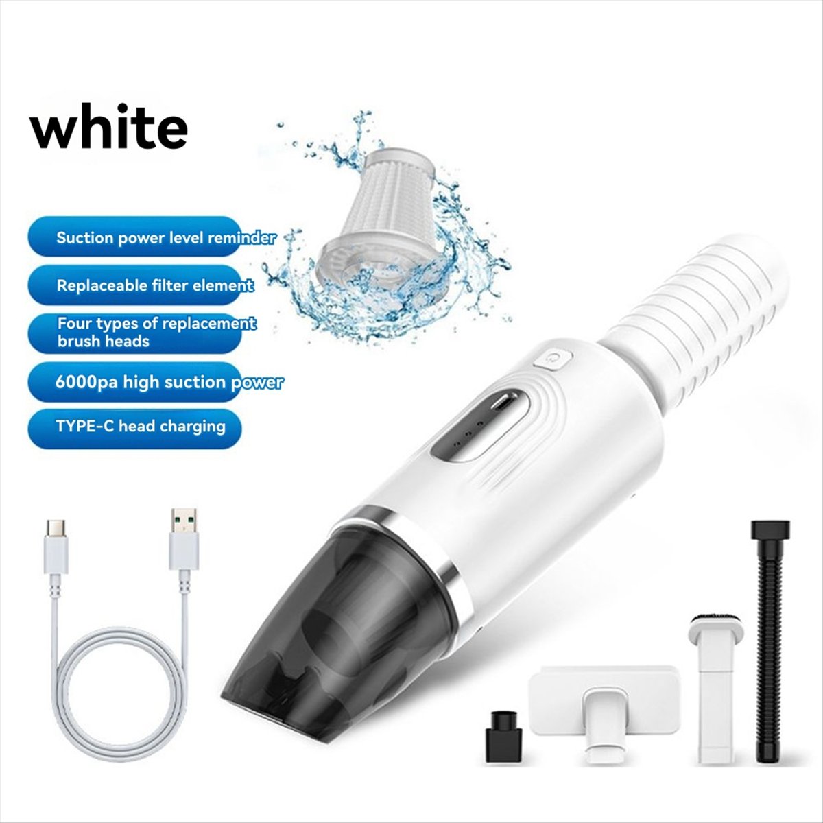 Car Vacuum Cleaner, Large Suct - Furniture Hardware Cleaner 评论和价格