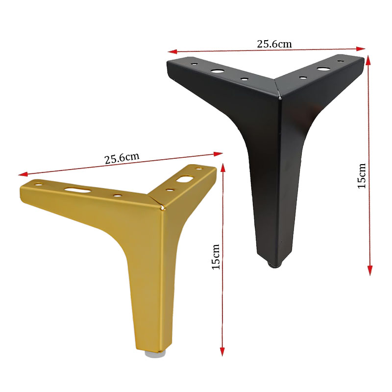 4Pcs Modern Triangle Metal Sof - Furniture Hardware For Legs 评论和价格