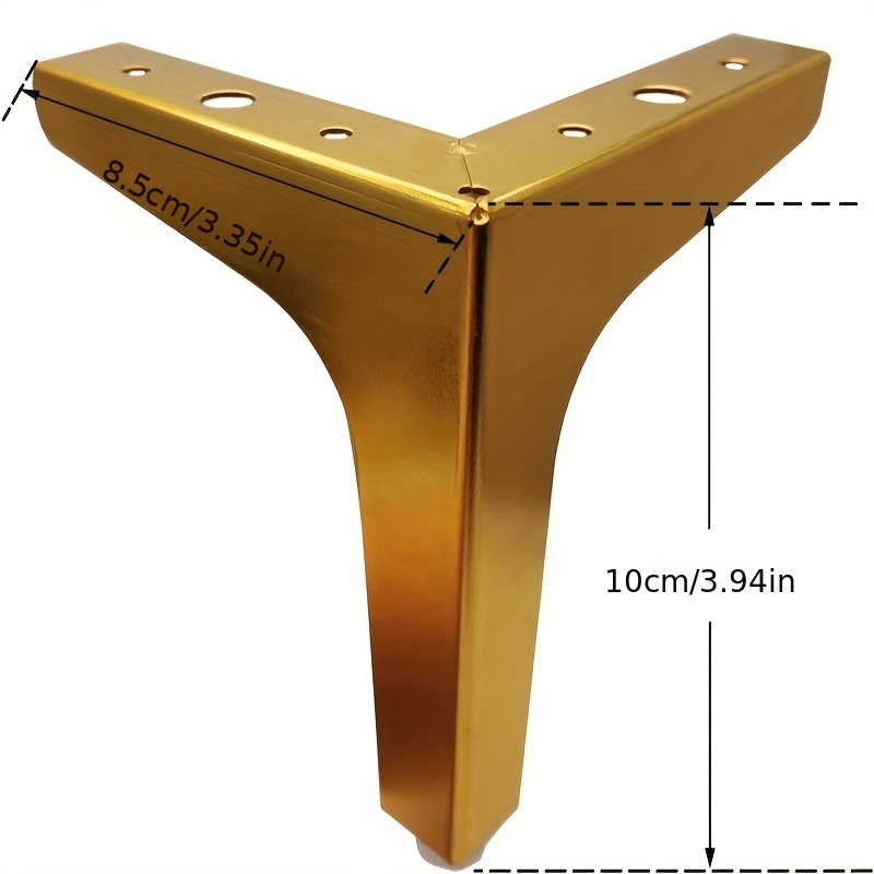 4pcs Metal Furniture Legs for  - Furniture Hardware For Legs 评论和价格