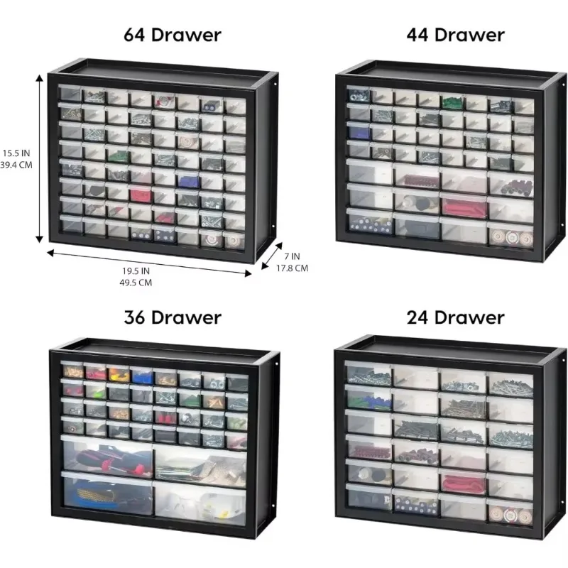 Sixty Four Drawer Parts Cabine - Furniture Hardware Screws 评论和价格