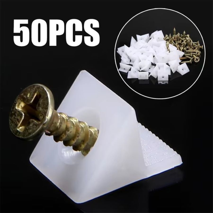 50/100pcs Furniture Chest Draw - Furniture Hardware Screws 评论和价格
